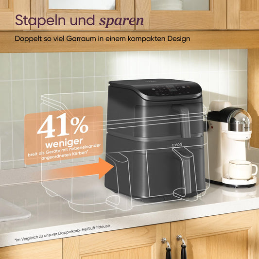 COSORI Airfryer 2 Kammern 10.8L